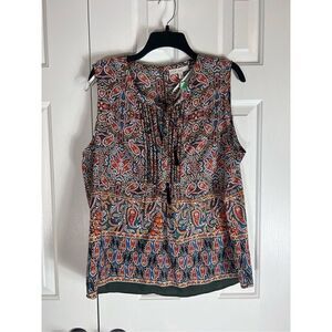 NWT Pale Sky Womens Blouse Size XL